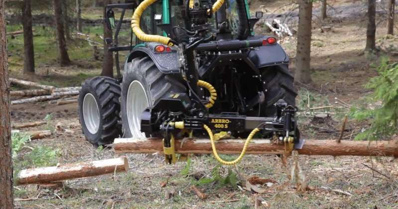 Головка харвестерная к трактору до 40см