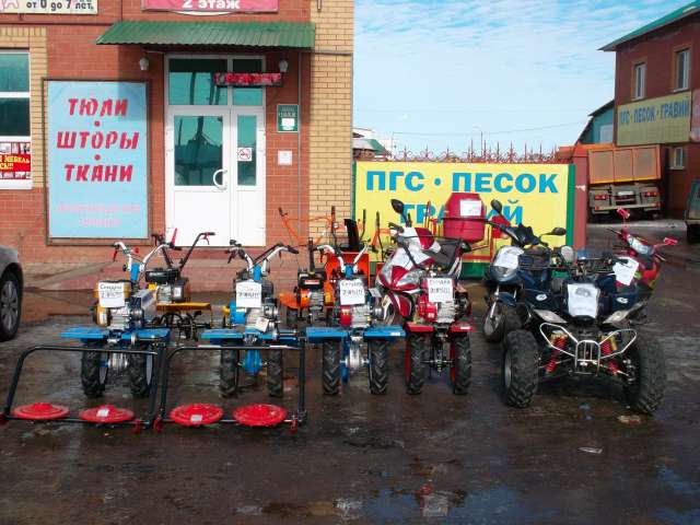 Мотоблоки, мотокультиваторы