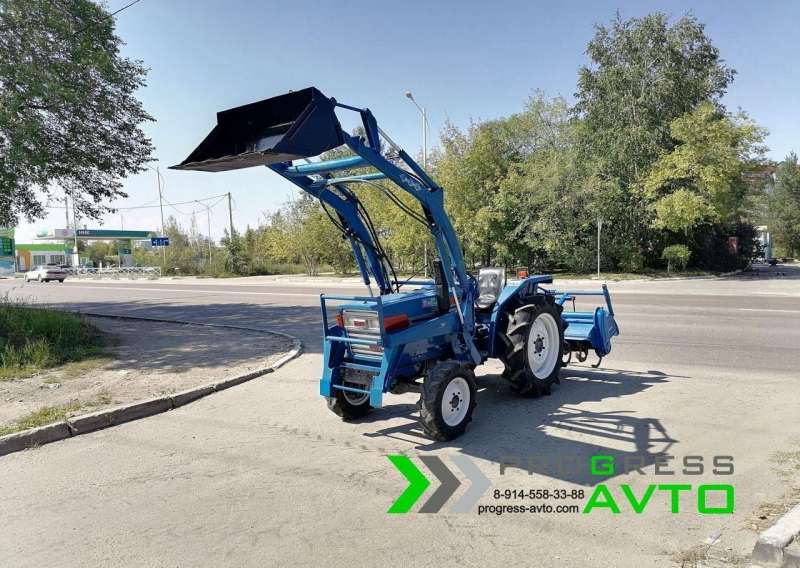 Минитрактор Iseki TL2101 с погрузчиком и фрезой