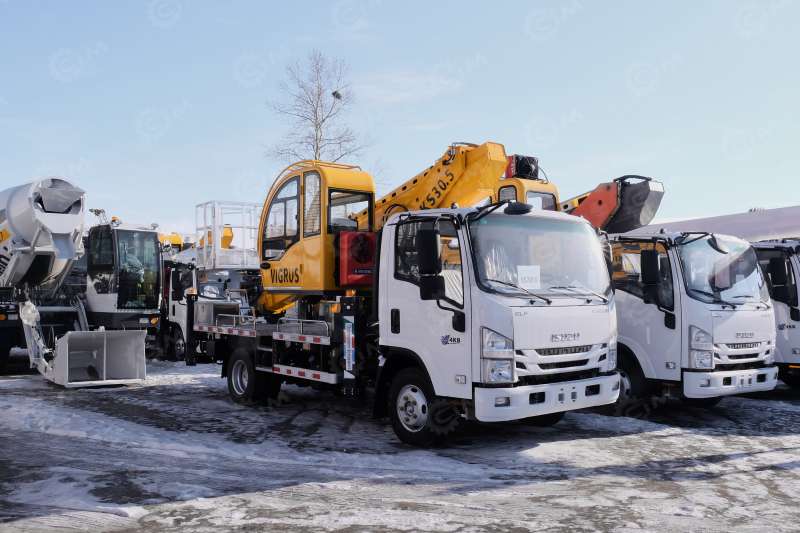 Автовышка GKS30.5 на шасси Isuzu дв 94kw: