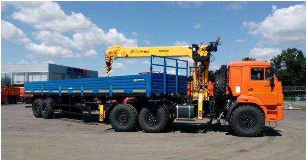Кму Soosan 736 Тягач камаз 43118-3027-50