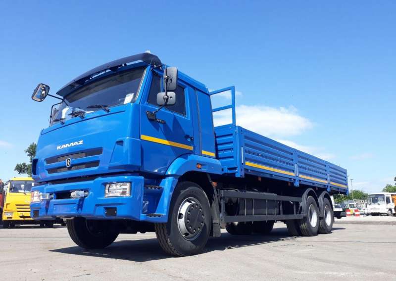 Бортовой автомобиль камаз 65117 (6x4)