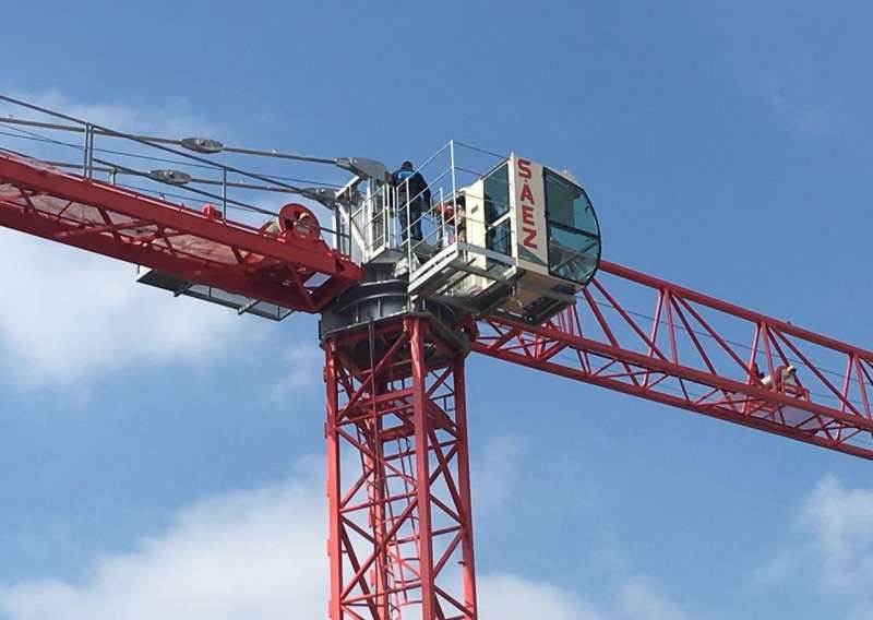 Башенный кран saez TLS 608 - 8T новый