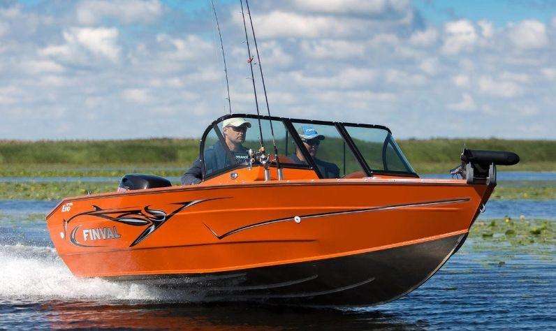 Алюминиевая лодка Finval 475 Evo двухконсольная