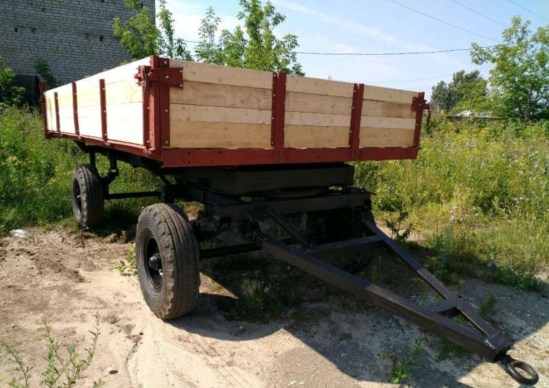 Прицеп тракторный старого образца