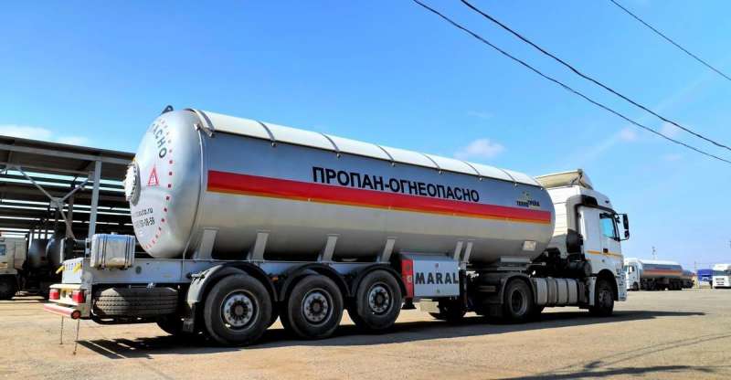 Полуприцеп газовоз Maral Газовоз, 2021