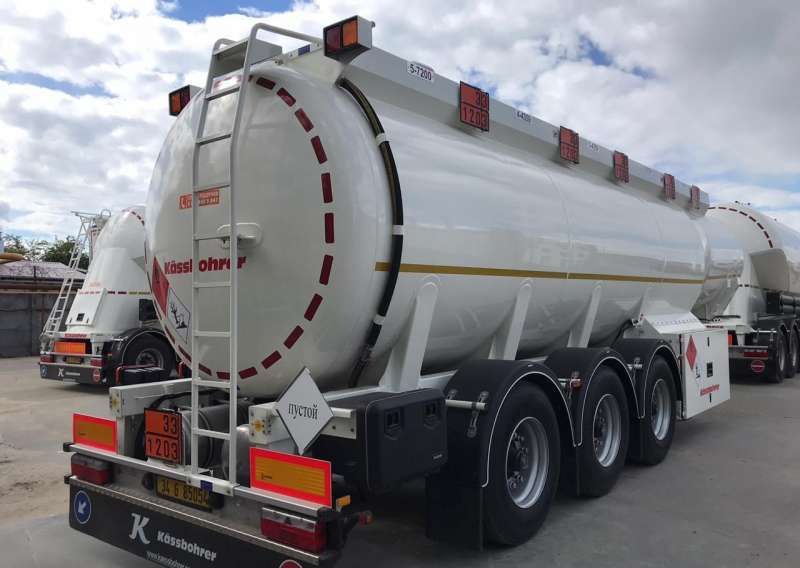 Полуприцеп бензовоз Kassbohrer STB 38 5K
