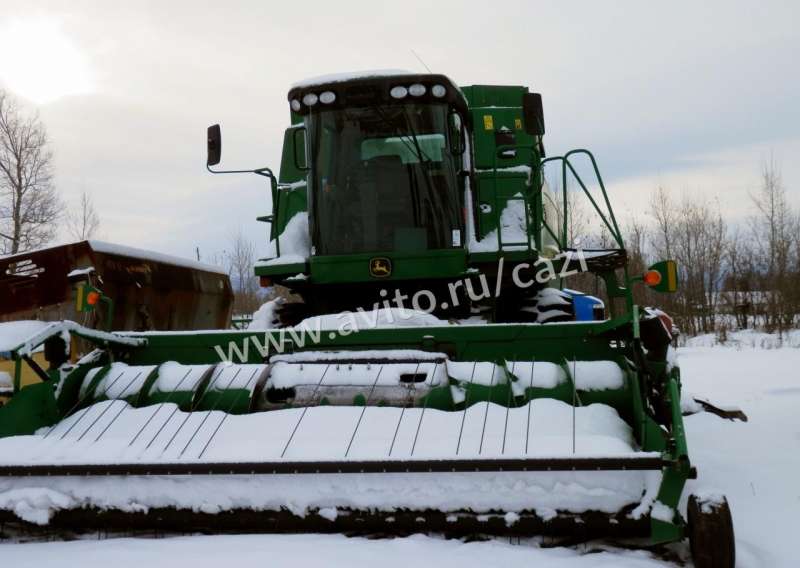 Комбайн John Deere 9660 STS, 2006 года