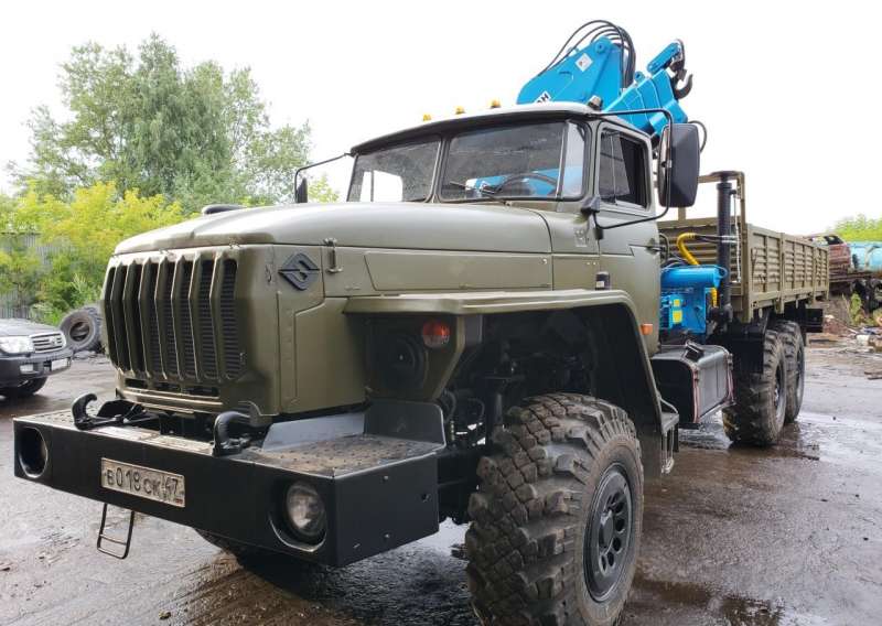 Урал с кму 6 тонн, без вложений 2011 г.в