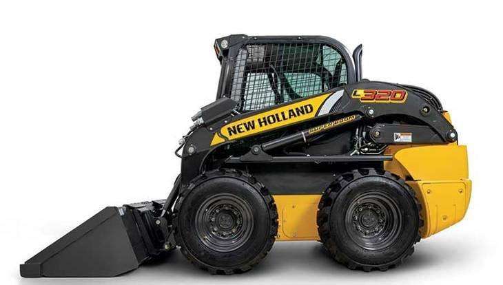 Мини-погрузчик New Holland L320, 2021