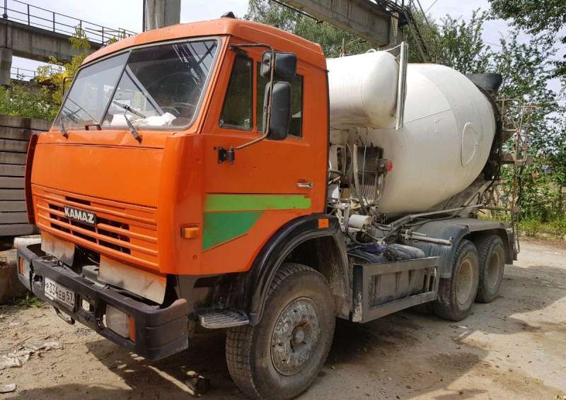Автобетоносмеситель-миксер 7м3 на базе камаз