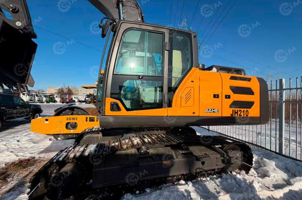 Экскаватор гусеничный Jiahe JH210 с кабиной, ковш 1м3