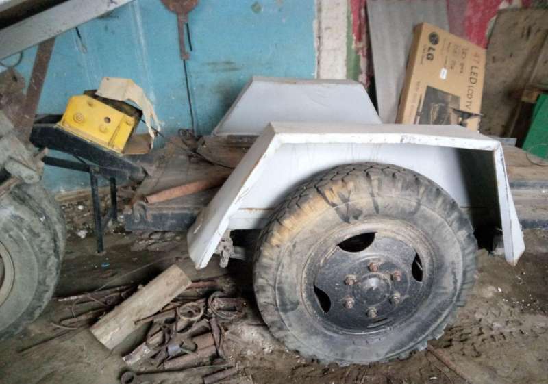 Прицеп тракторный 1ПТС-2, 1977