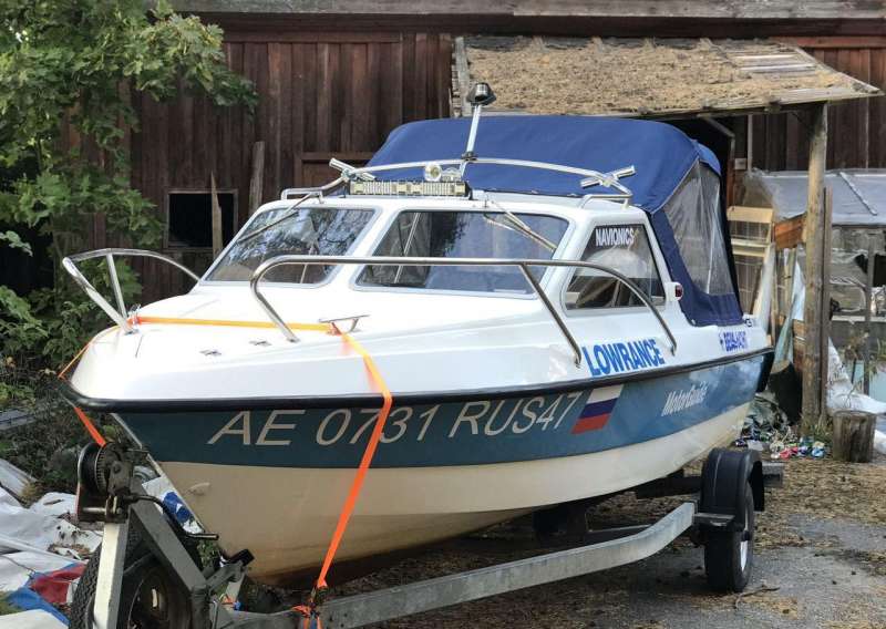 Катер Bella 642 HT 2006года мотор Honda 115+прицеп