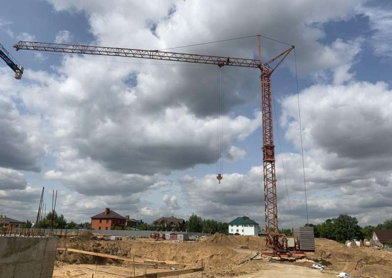 Быстромонтируемый башенный кран VK 32/2 - Бельгия