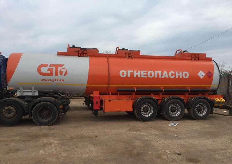 Полуприцеп бензовоз GT7 ППЦ-30, 2018