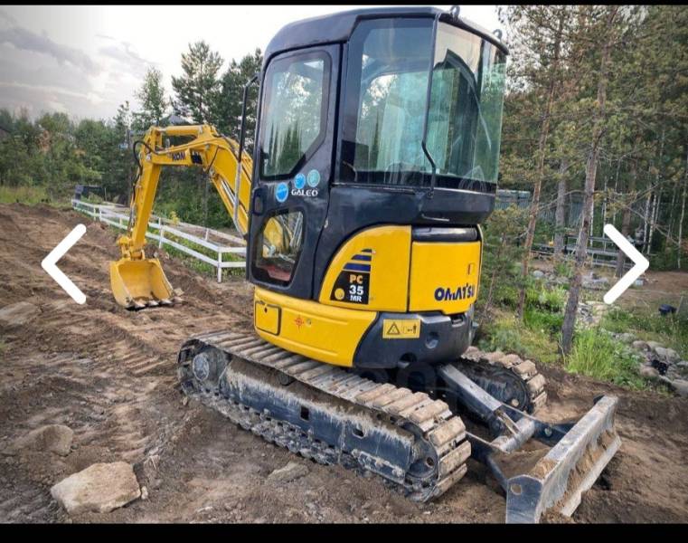 Экскаватор Komatsu Pc35