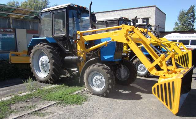 Мощный погрузчик навесной пф-08 lex супер 1350 кг