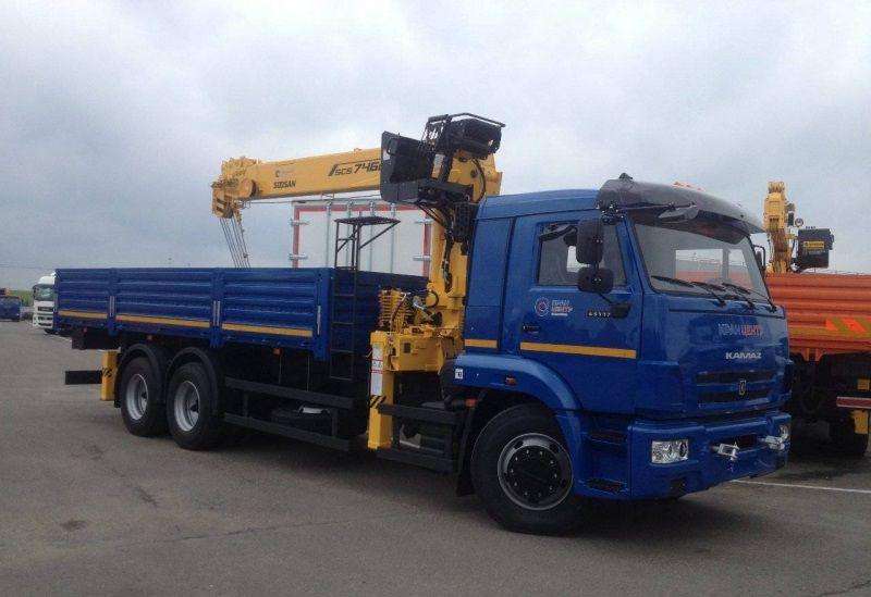 КамАЗ 65115 с КМУ, 2021