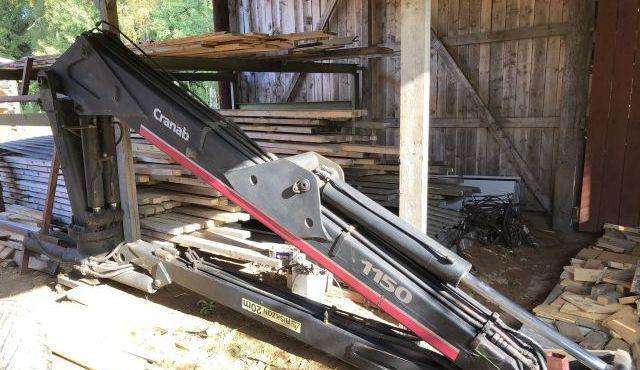 Гидроманипулятор Cranab 1150 (Швеция)