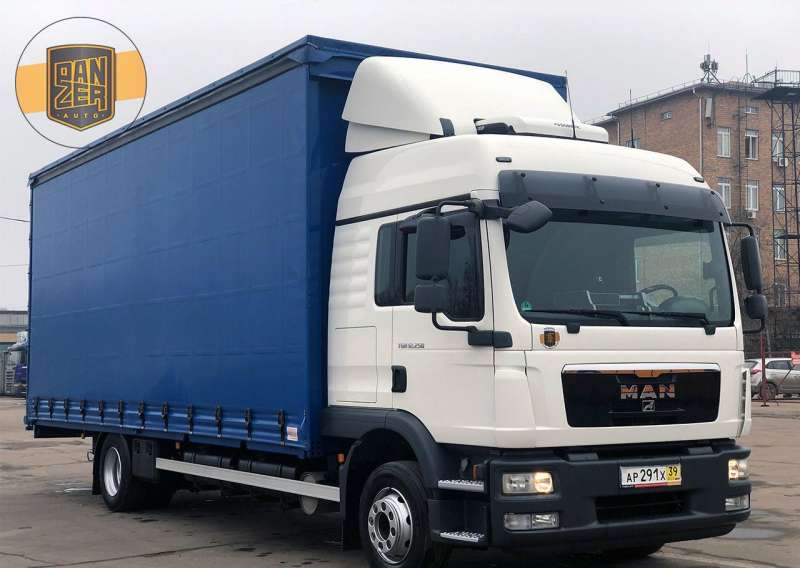 MAN TGM 12.250 из Германии, 03/2013 г, штора 55 м3
