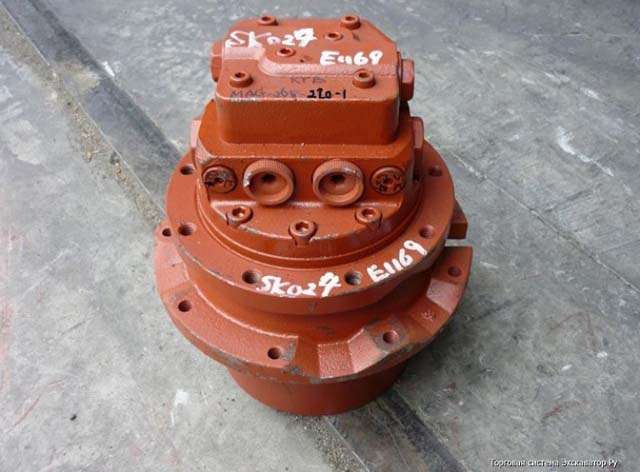 Бортовые редуктора для мини экскаваторов