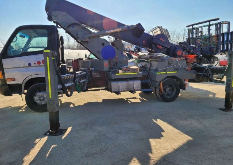 Автовышка 28 метров Hansin2750, 2011 год