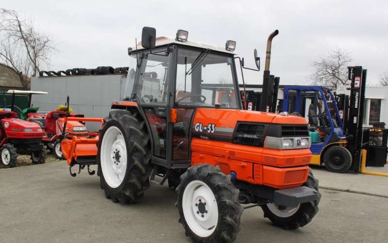 Японский мини трактор kubota GL53D