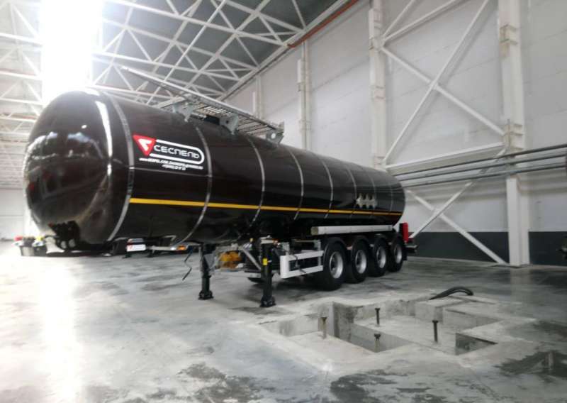 SF4B30 (30м3, 4-х осный, термос, лкп. темные нефте