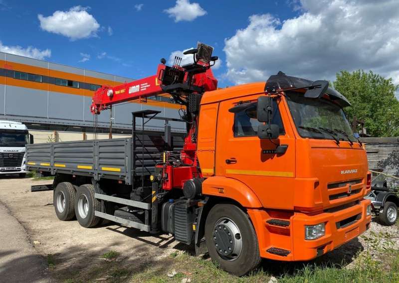 КамАЗ 65115 с КМУ, 2022