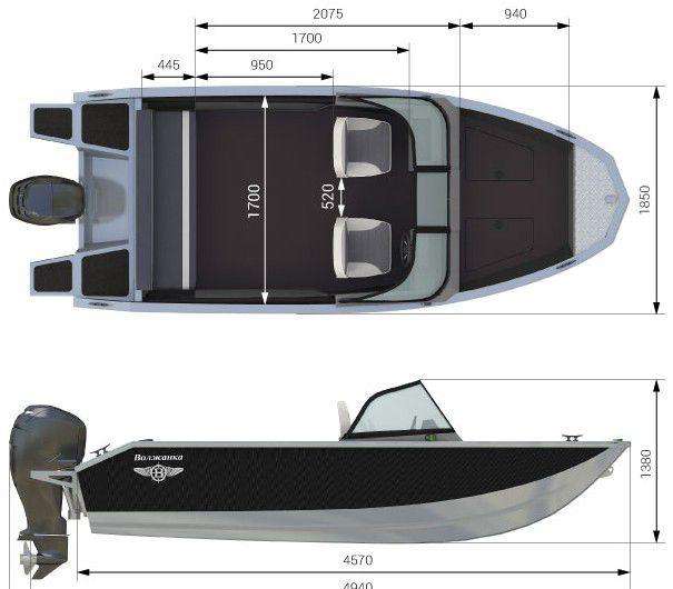 Волжанка фиш 46 и F60
