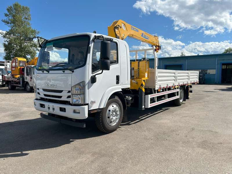 Isuzu 4x2 дв 139kwc, со спальником гп 6 тонн c кму 5 т
