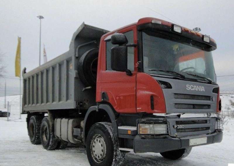 Scania P380 самосвал 6х4