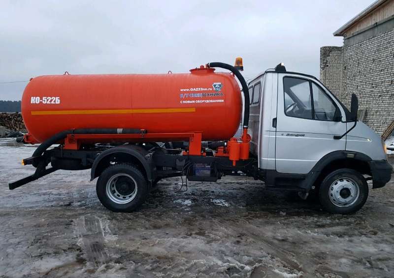Валдай ассенизатор ко 522