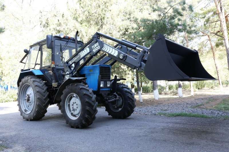 Погрузчик турс-1000 усиленный быстросъёмный