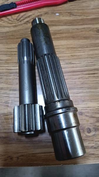 Вал редуктора и гидромотора хода вольво ес 55