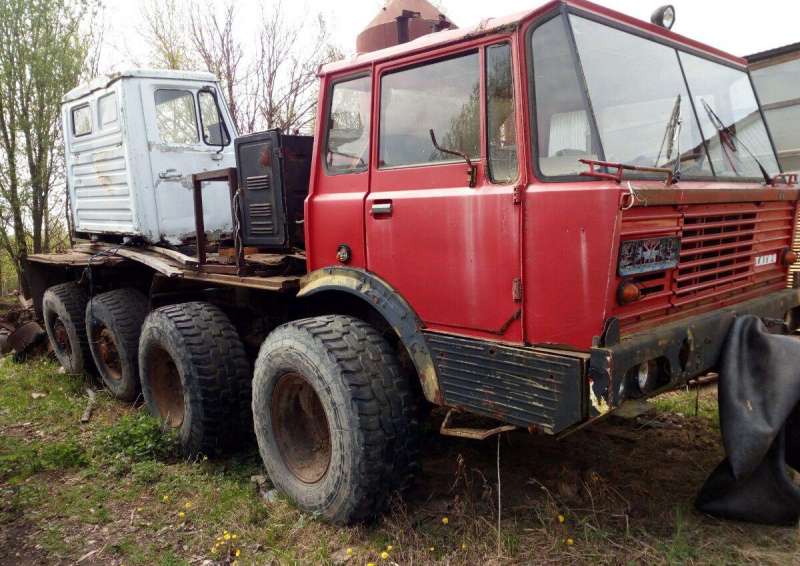 Лесовоз Татра 813 8WD