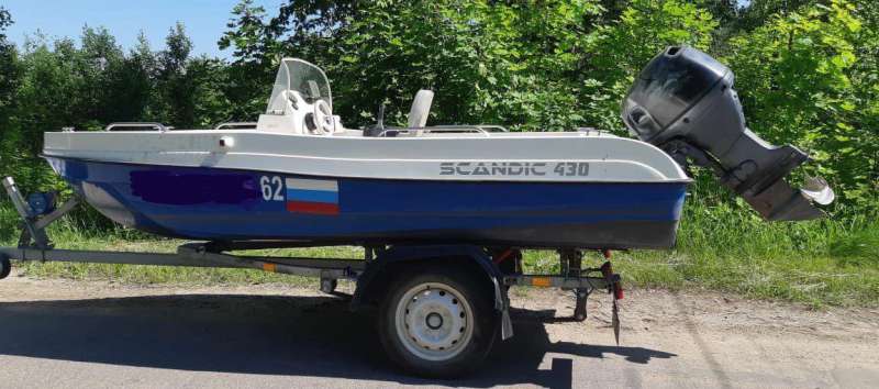 Продаётся лодка Scandic 430