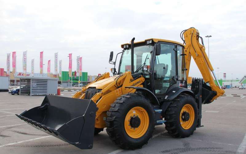 Экскаватор погрузчик Liugong 777 A-S