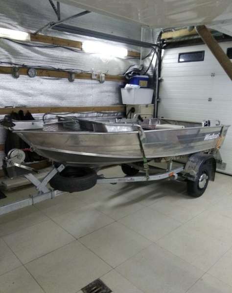 Алюминиевая лодка windboat 38