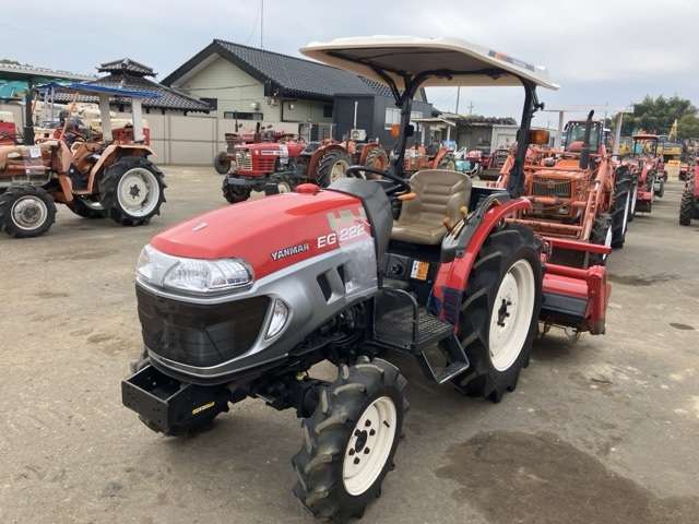 Минитрактор Yanmar EG222 крыша 4х4 фреза 258 мч