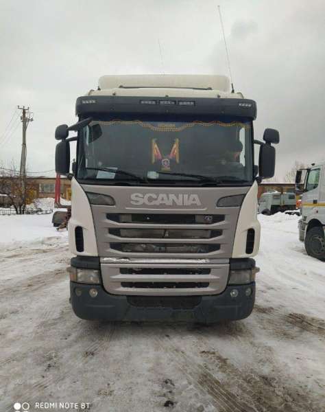 Сцепка Scania G400 2012г и Krone SD 2013г тент,кон