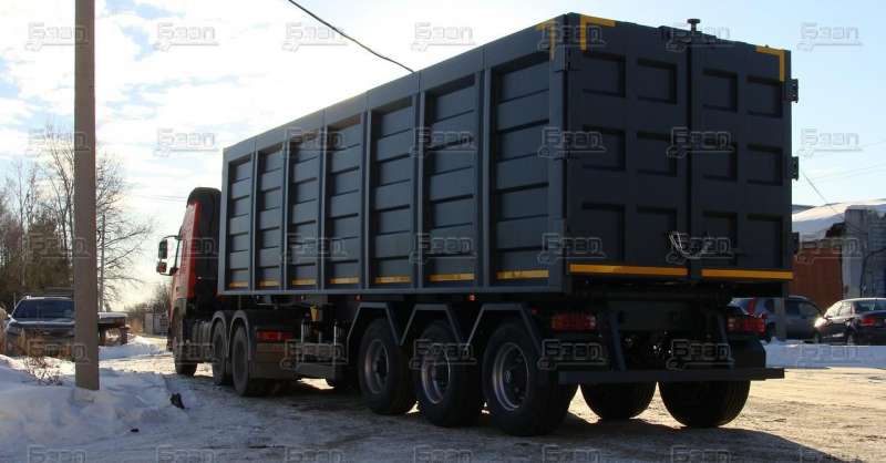 Полуприцеп самосвал ломовоз бзап 94553N V 45 м.3