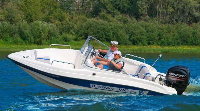 Новый катер Wyatboat 3DC Open длина 4,7 м