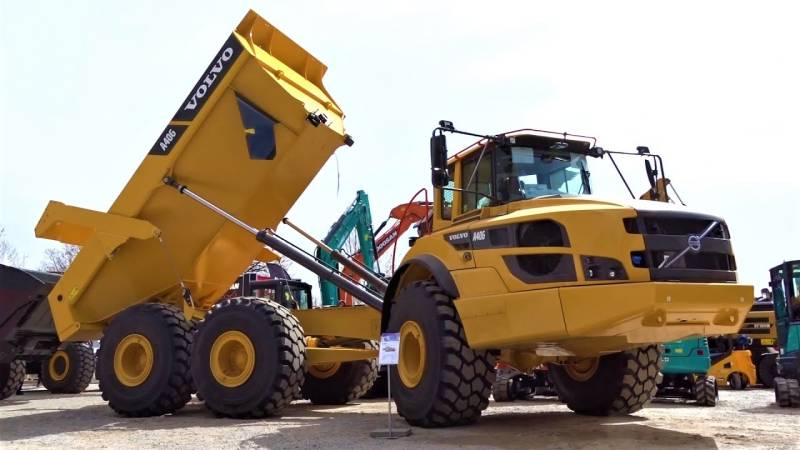 Карьерный самосвал Volvo A40G