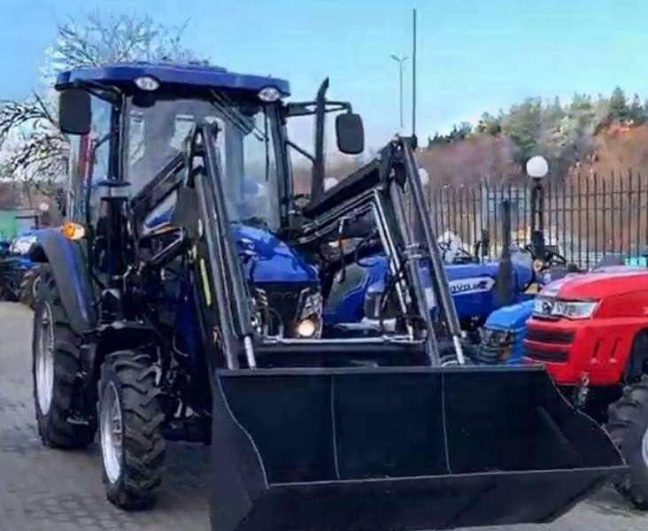 Трактор Lovol Foton 504 + погрузчик