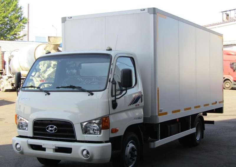 Новый изотермический фургон Hyundai HD78