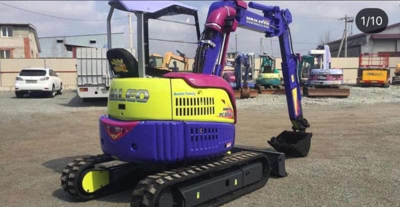 Миниэкскаватор Komatsu pc30uu3