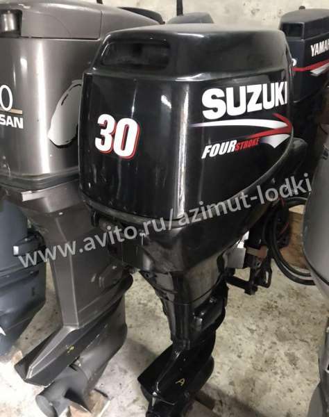 Лодочный мотор suzuki DF 30,нога коротка из Японии