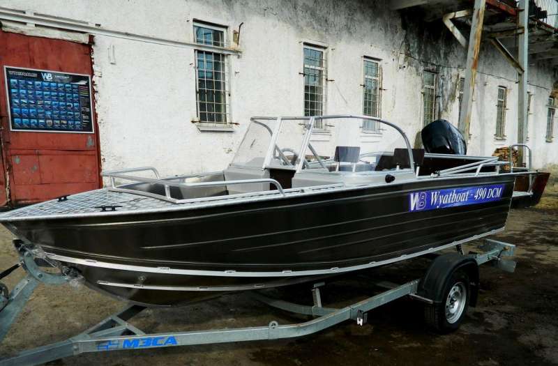 Катер 490DCM алюминиевый (в наличии)